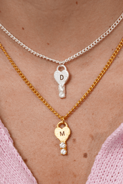 Collar Llave Corazón - Trazzo Joyería