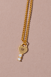 Collar Llave Corazón - Trazzo Joyería
