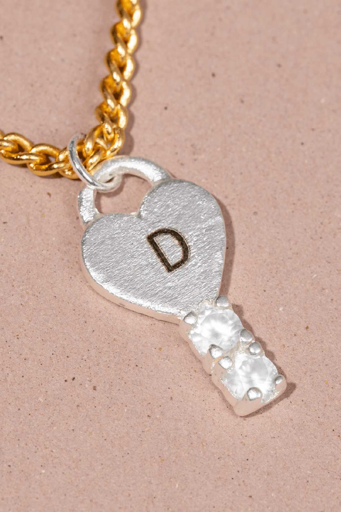 Collar Llave Corazón - Trazzo Joyería