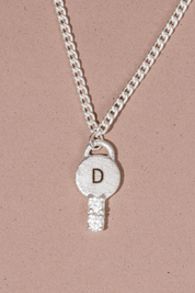 Collar Llave Círculo - Trazzo Joyería