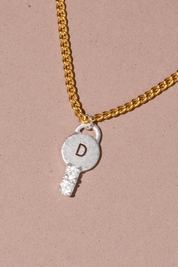 Collar Llave Círculo - Trazzo Joyería