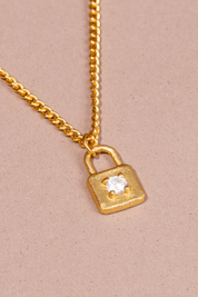 Collar Candado - Trazzo Joyería