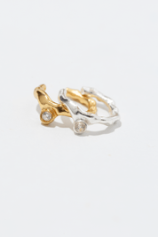 Earcuff Circón Grande