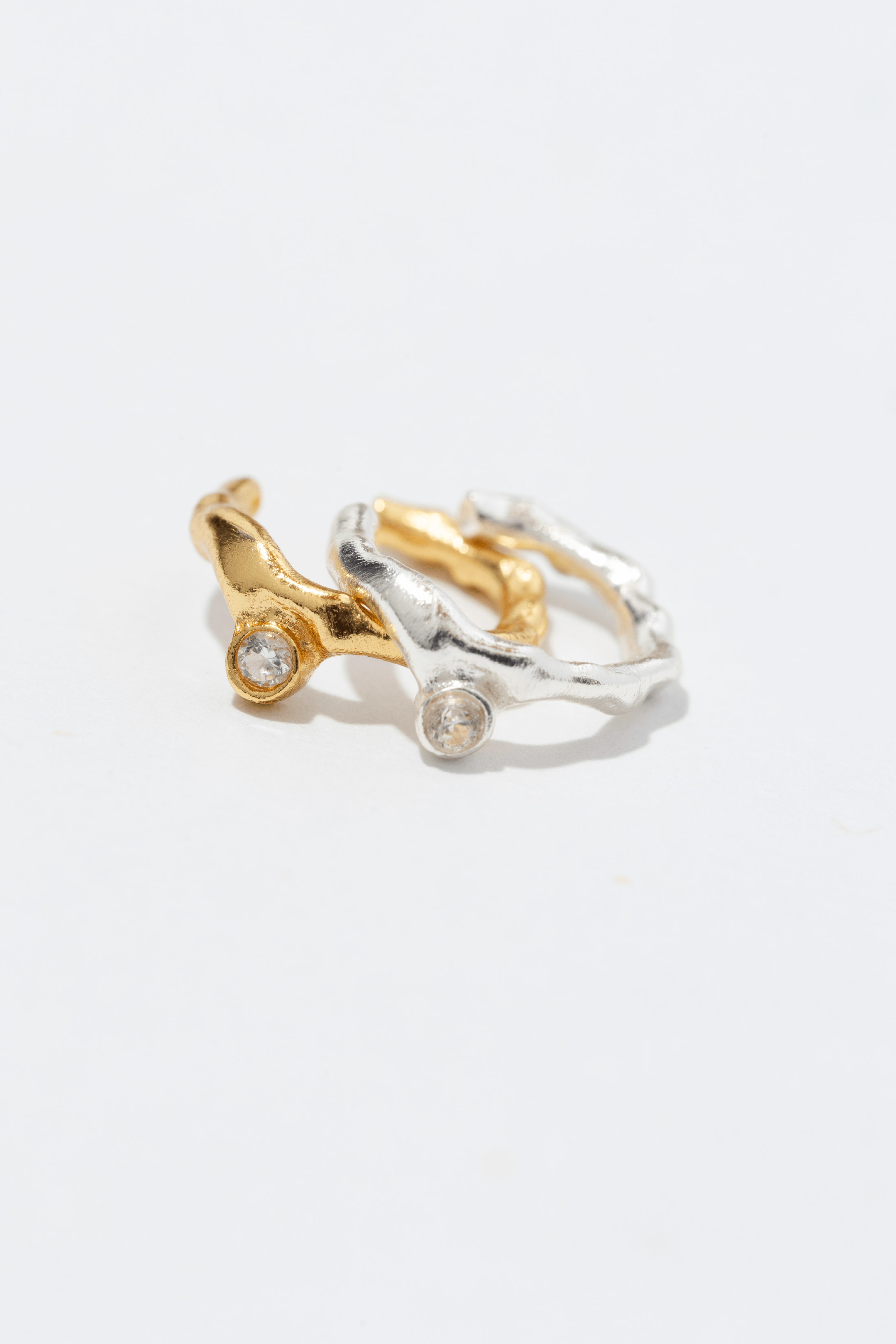 Earcuff Circón Grande