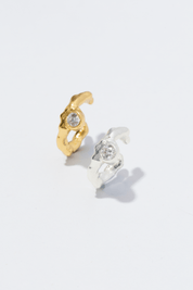 Earcuff Circón Grande