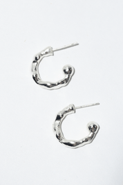 Hoops Martilladas - Trazzo Joyería