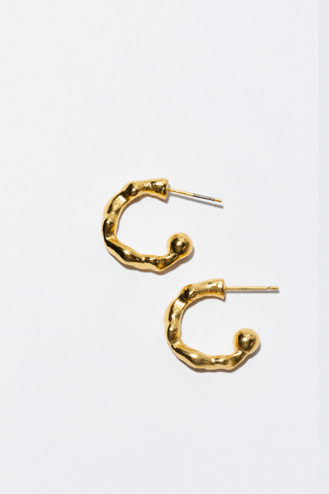 Hoops Martilladas - Trazzo Joyería