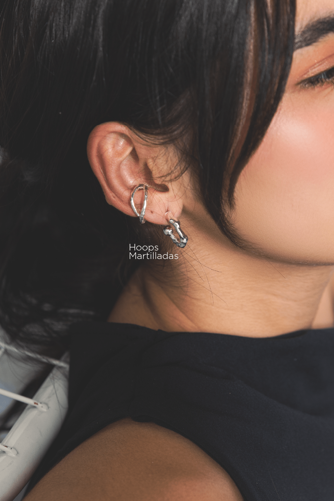 Hoops Martilladas - Trazzo Joyería