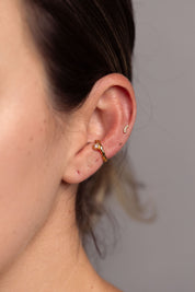 Earcuff Circón Pequeño