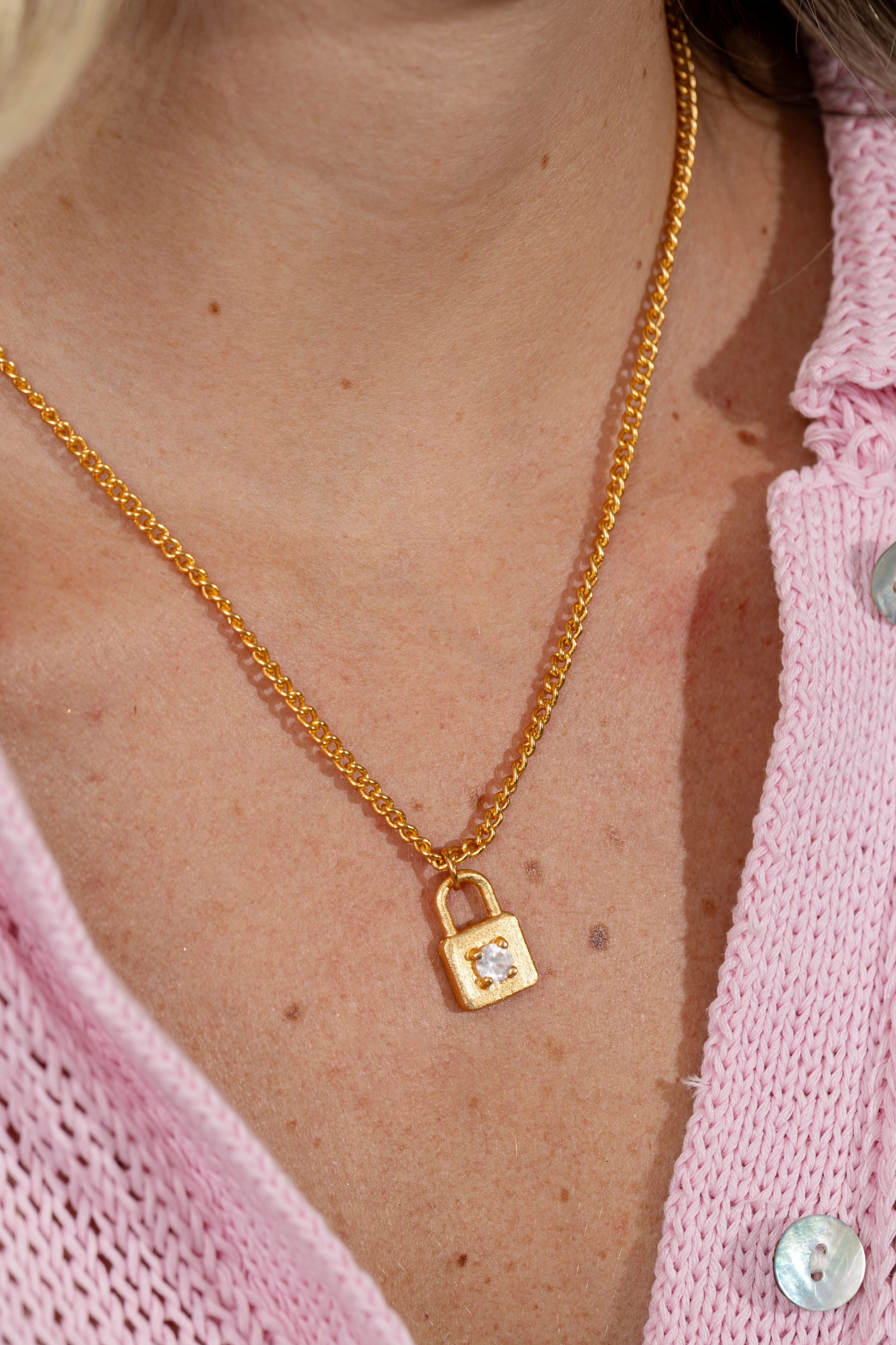 Collar Candado - Trazzo Joyería